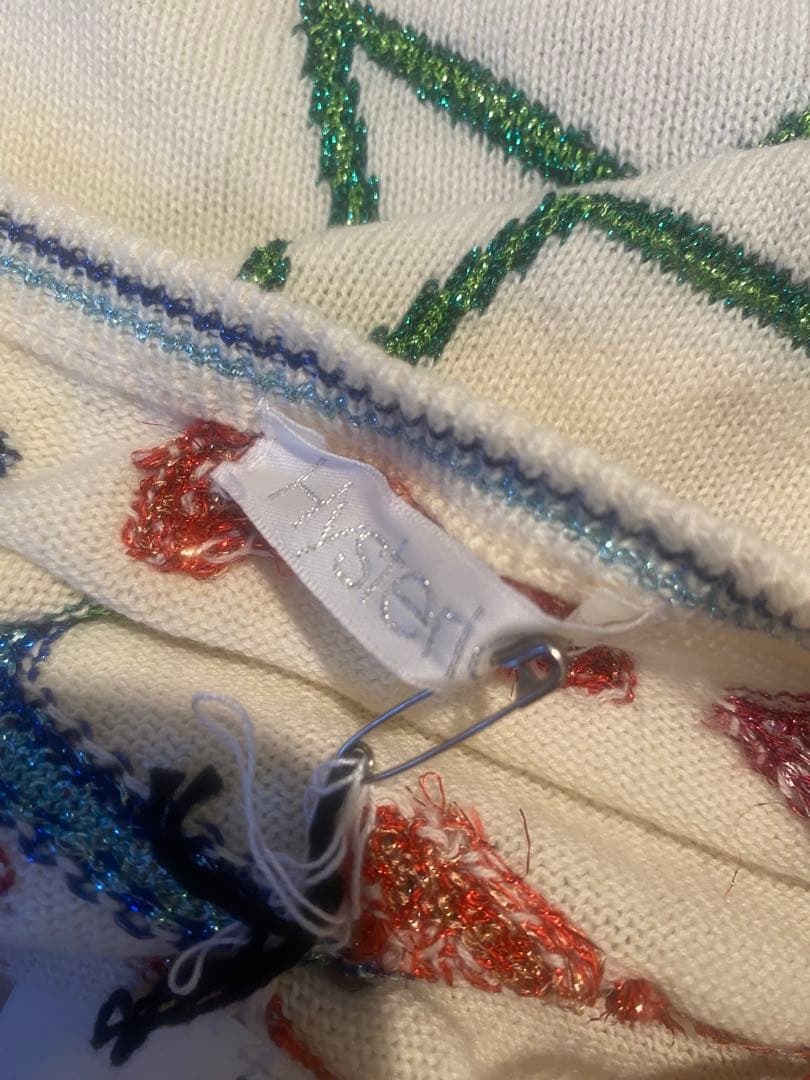 新品　初期　ヒステリックグラマー '90 ネオン柄　ホルターキャミソール　Y2K