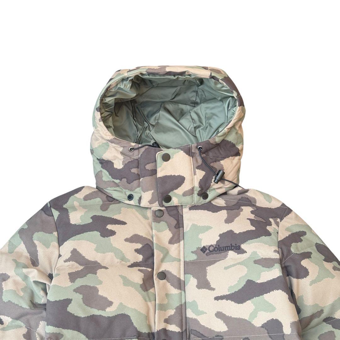 ✨極美品✨ Columbia ダウン 迷彩柄 カモフラージュ M 希少