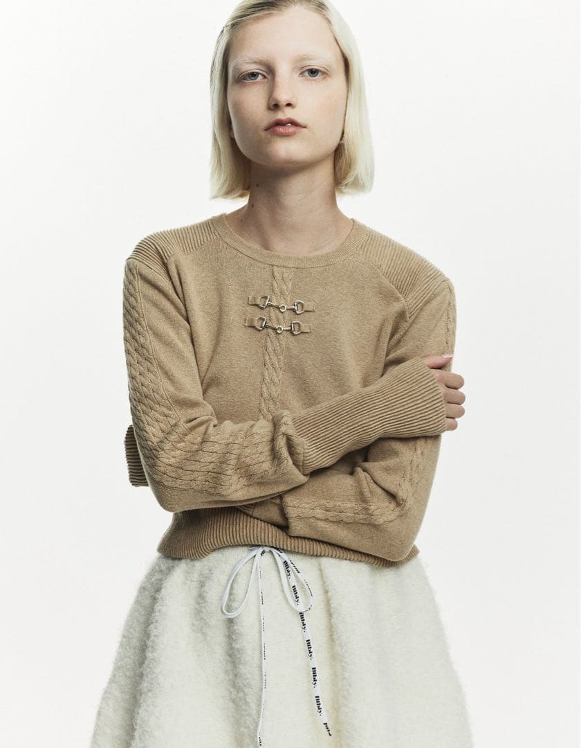 Bibiy. ビビィLINA CASHMERE KNITニットトップス　即日発送