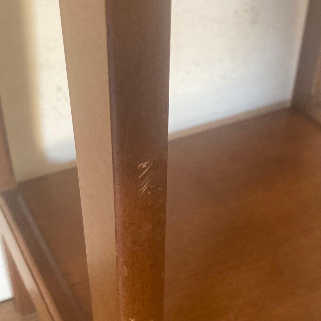 オールド カリモク ヴィンテージ 電話台 ディスプレイ コンソール 飾り棚