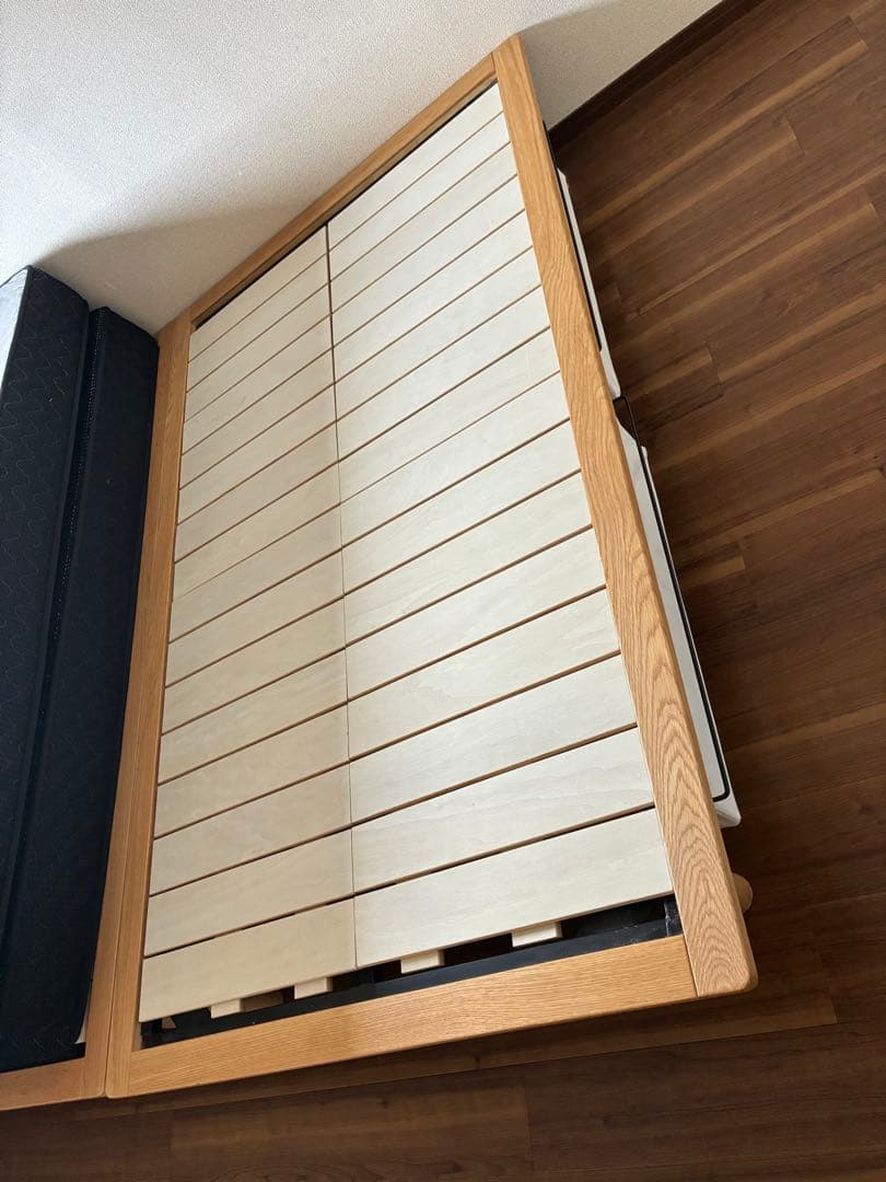 コリン　直接引き取り希望　無印　セミダブルベッドフレーム