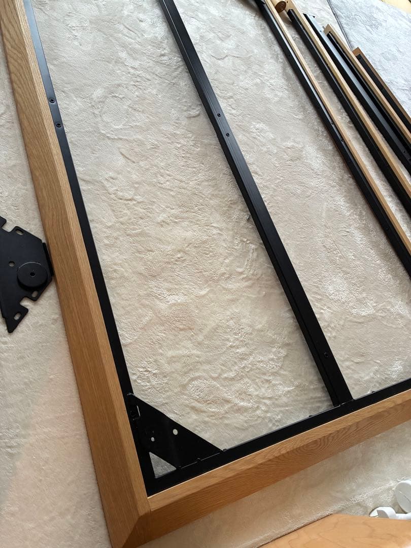 コリン　直接引き取り希望　無印　セミダブルベッドフレーム