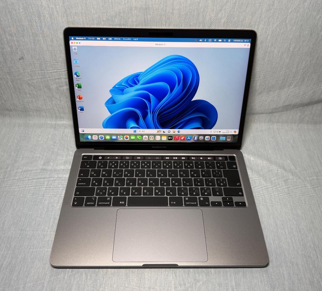 超美品 MacBookPro 2020 Apple M1 16G SSD256G