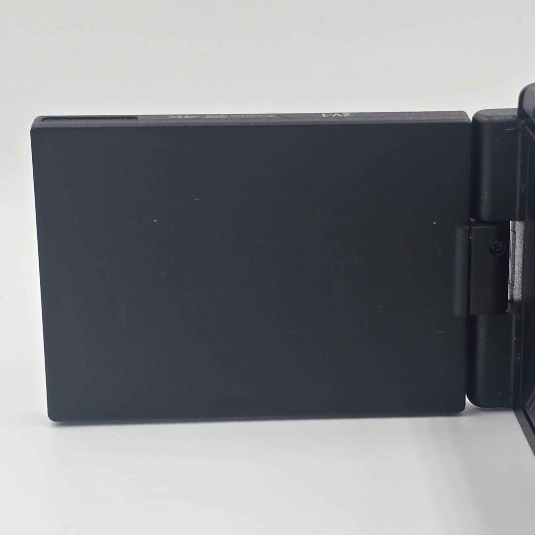 SONY VLOGCAM ZV-1 4K対応 デジタルカメラ モニター点灯確認
