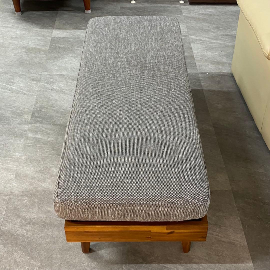 ◇unico ウニコ SWELLA スウェラ ベンチソファ グレー 札幌