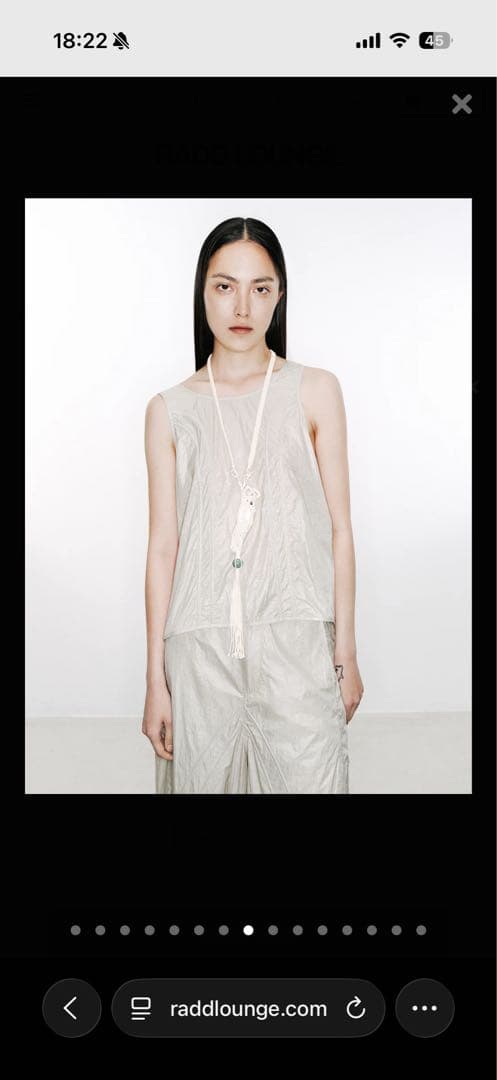 NUTEMPEROR ROPE SMALL PENDANT ナットエンペラー