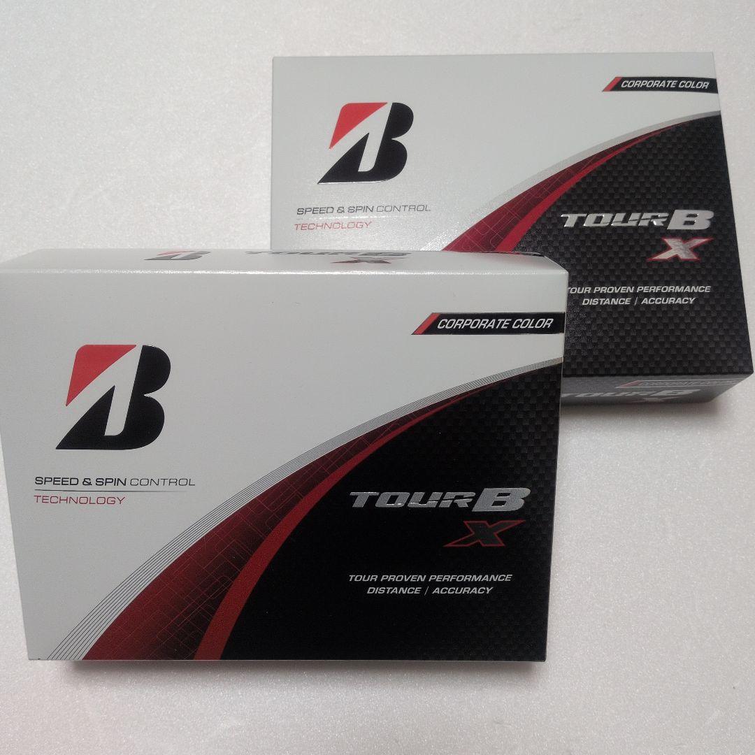☆新品☆ブリヂストン TOUR B X ゴルフボール コーポレート 2ダース