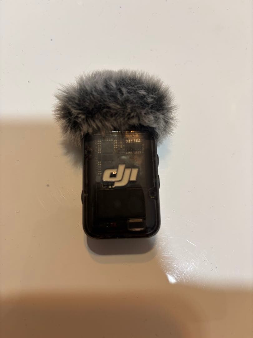 DJI mic2 ウィンドジャマー付き