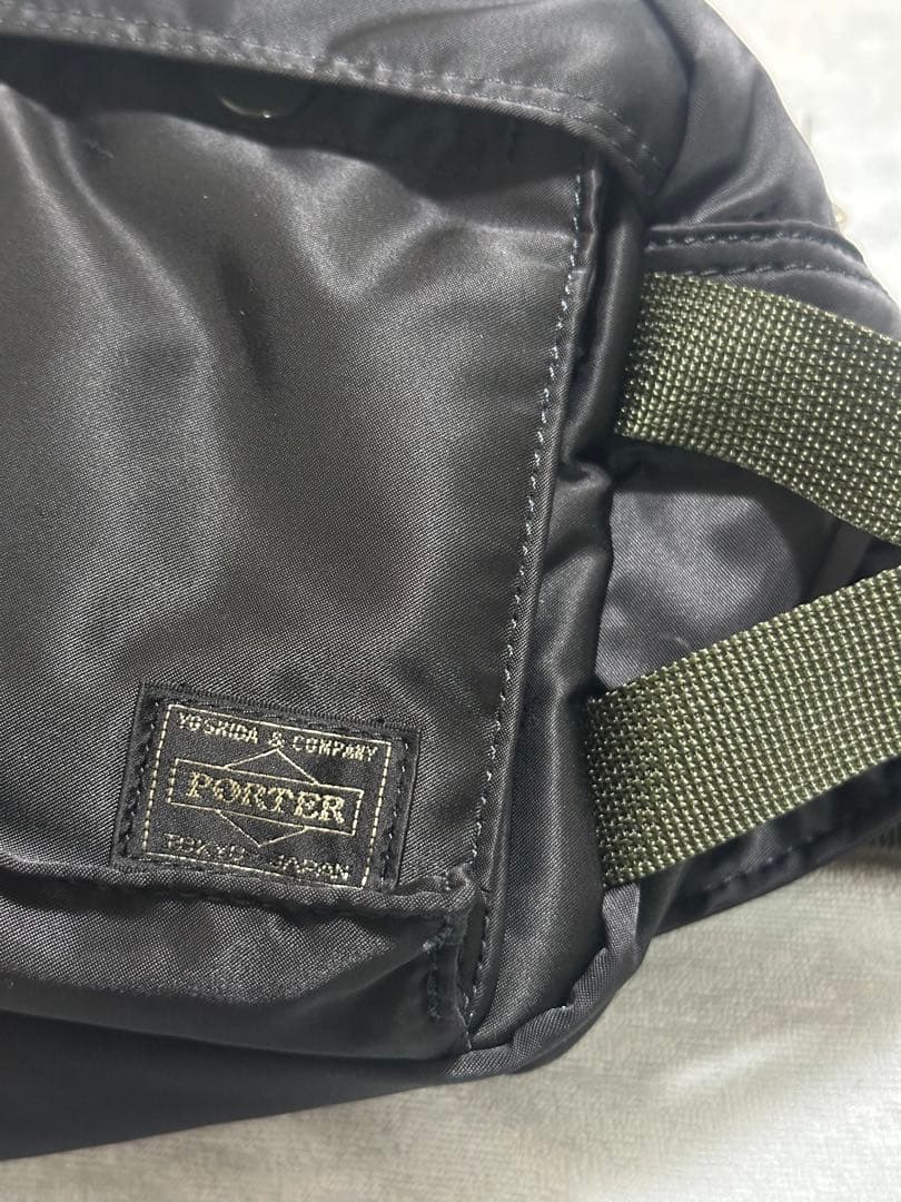 【美品】PORTER/PXTANKERウエストバッグ　ブラック