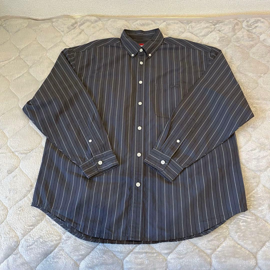 トップス Supreme Loose Fit Stripe Shirt