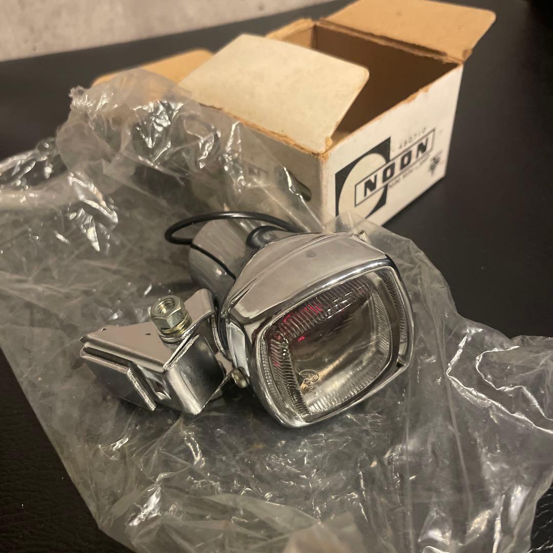 pan 当時物フォグランプ　レッド