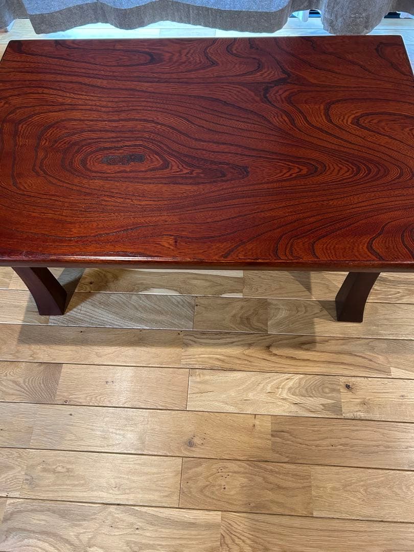 レトロけやきリビングテーブル