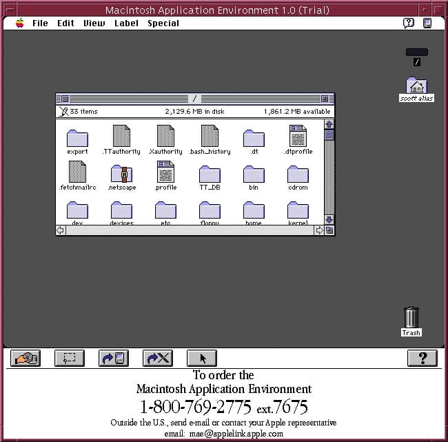【貴重品】日本語 Virtual Macintosh for HP9000