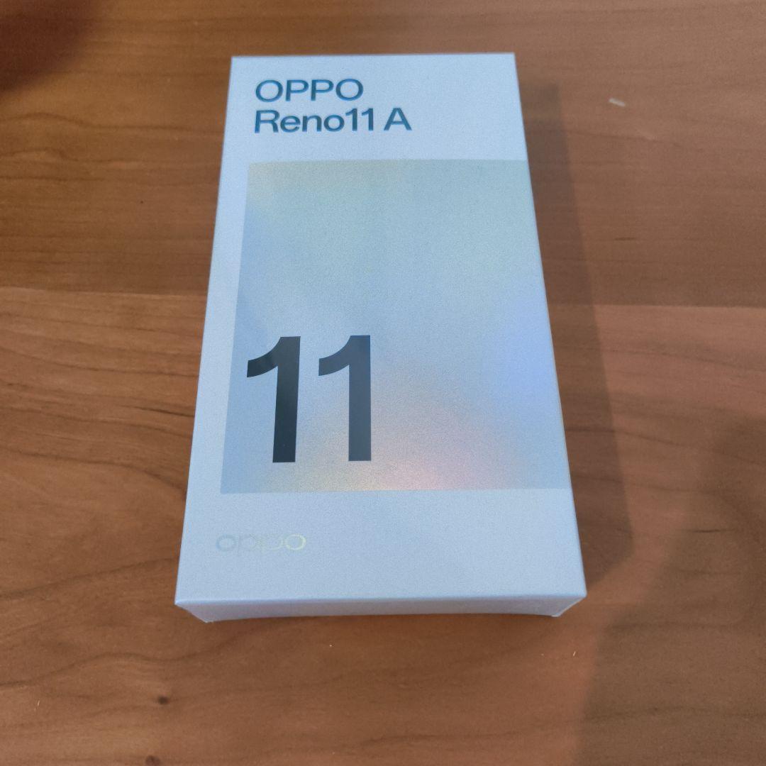 【新品未使用】OPPO Reno11 A 本体　コーラルパープル