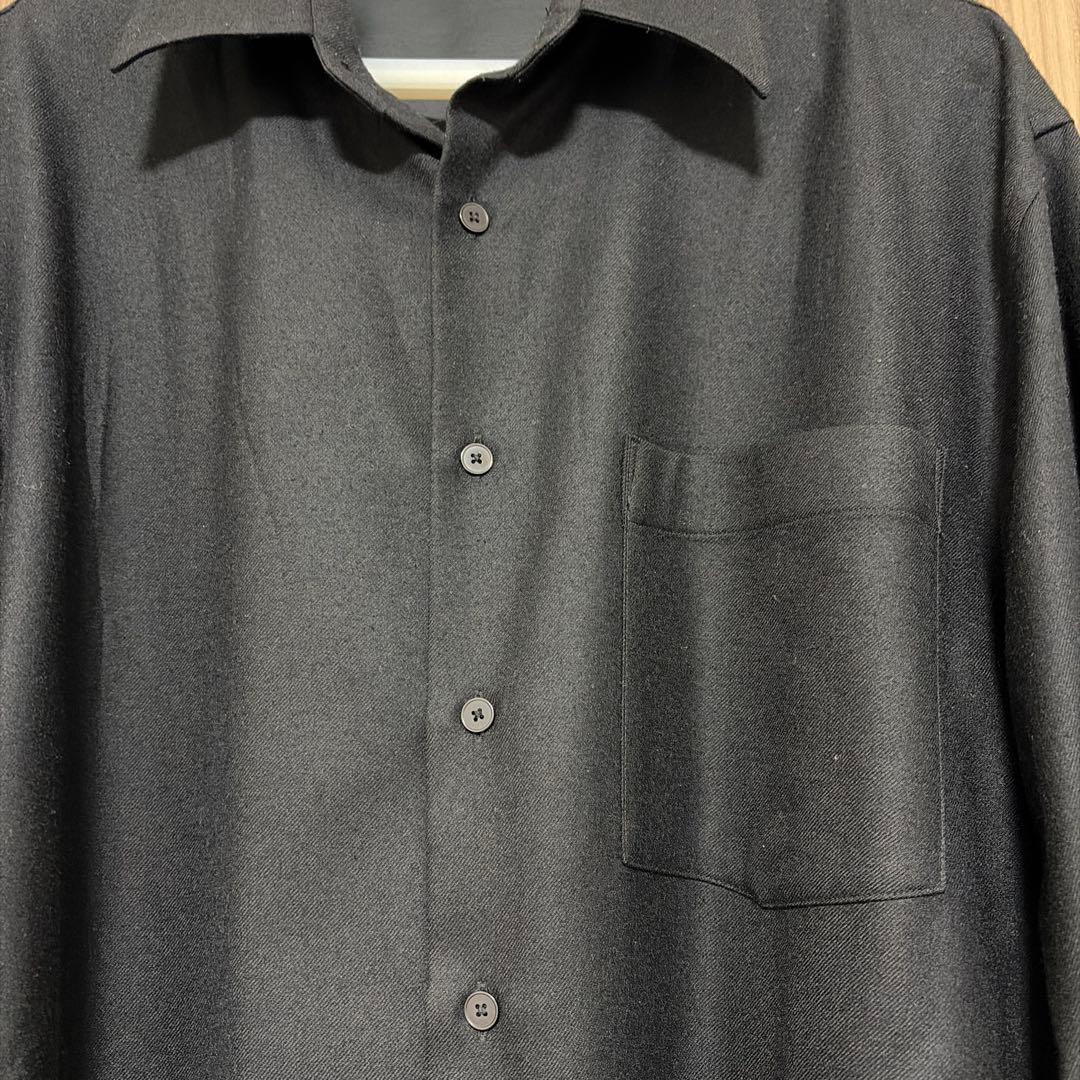 トップス AURALEE 22AW SUPER LIGHT WOOL SHIRTS