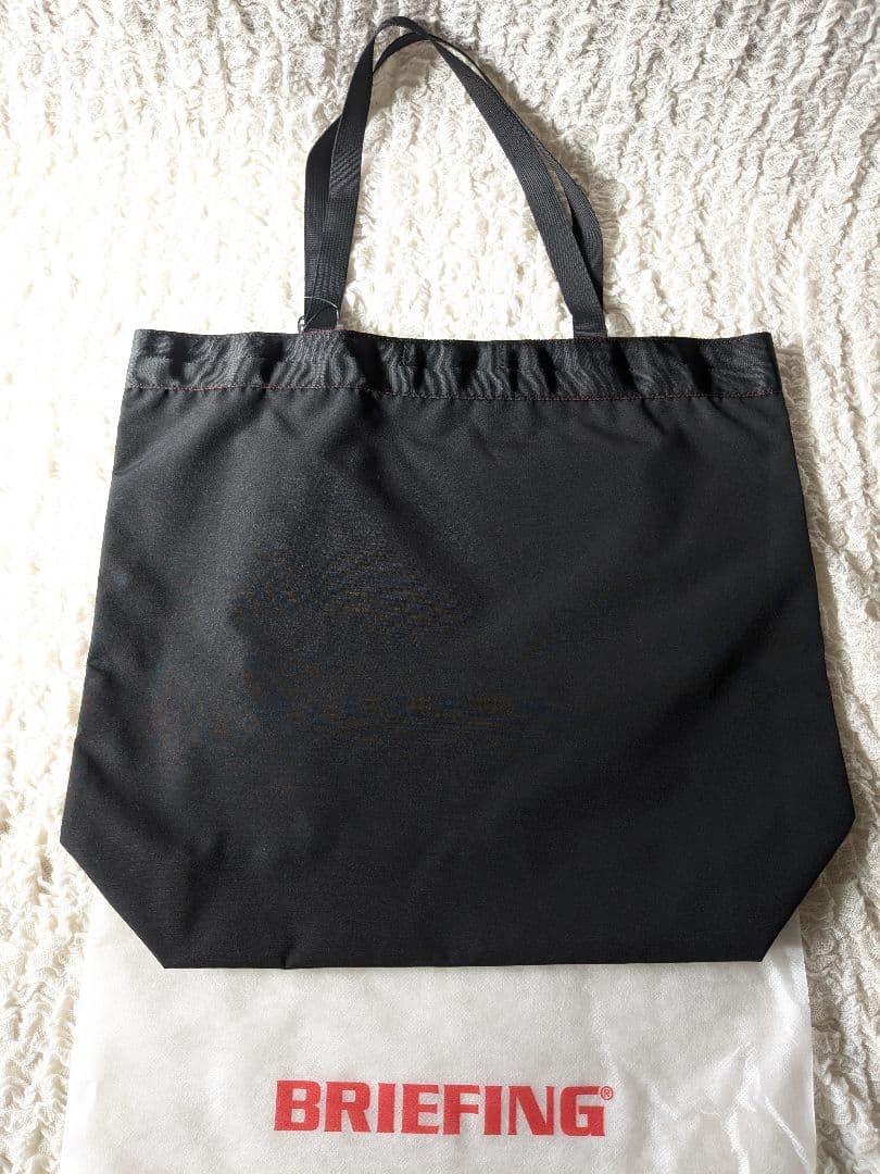値下げ◆ブリーフィング×Barbour×UA◆トリプルコラボトートバッグ 黒◆新
