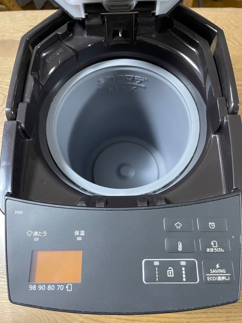 蒸気レスVE電気まほうびん　とく子さん　コードレスタイプ