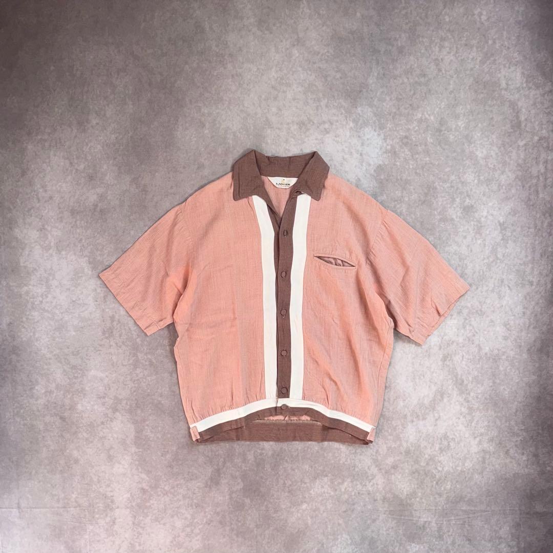 トップス 60s lancer s/s rayon shirt