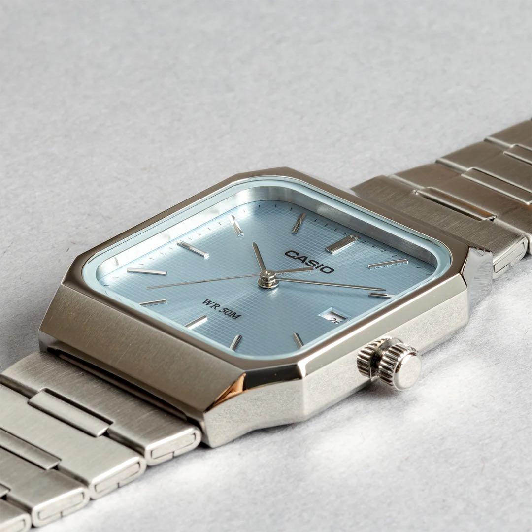 ゆ*ん様 CASIO MTP-B185D 2A2Vアイスブルー【新品・未使用】