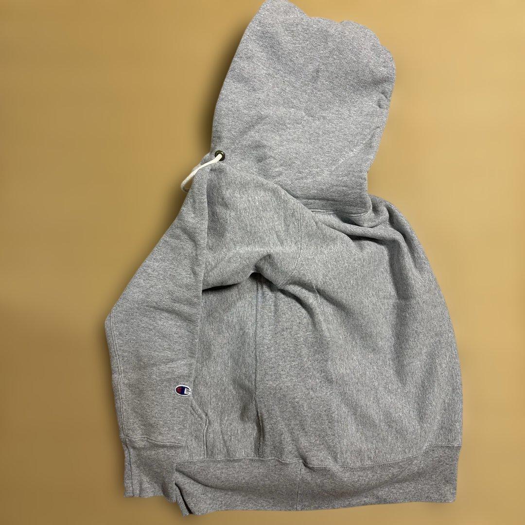 USA製 単色タグ 復刻 チャンピオン 目無し リバースウィーブ パーカー