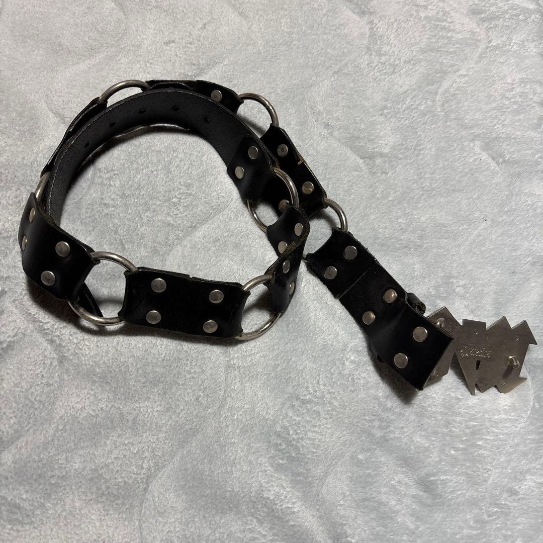 HYSTERIC GLAMOUR ベルト　レザー　バックル 本皮？