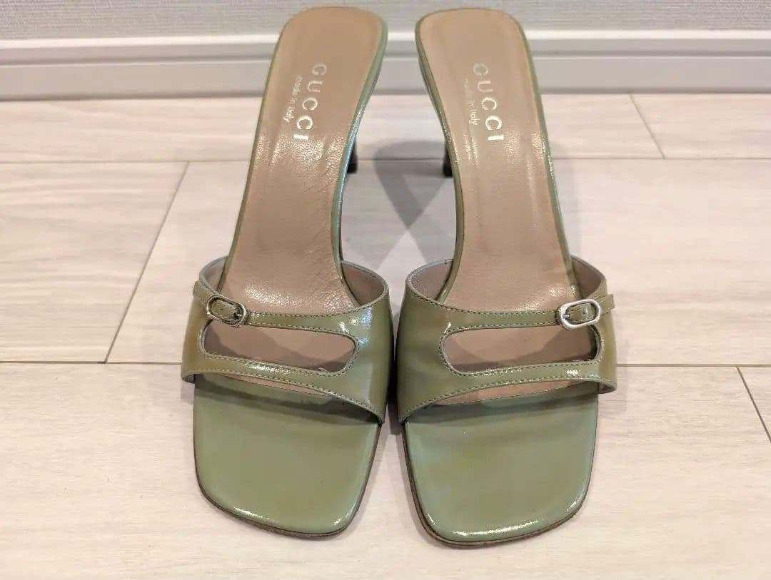 【箱あり】GUCCI　ミュール　サンダル　サイズ37