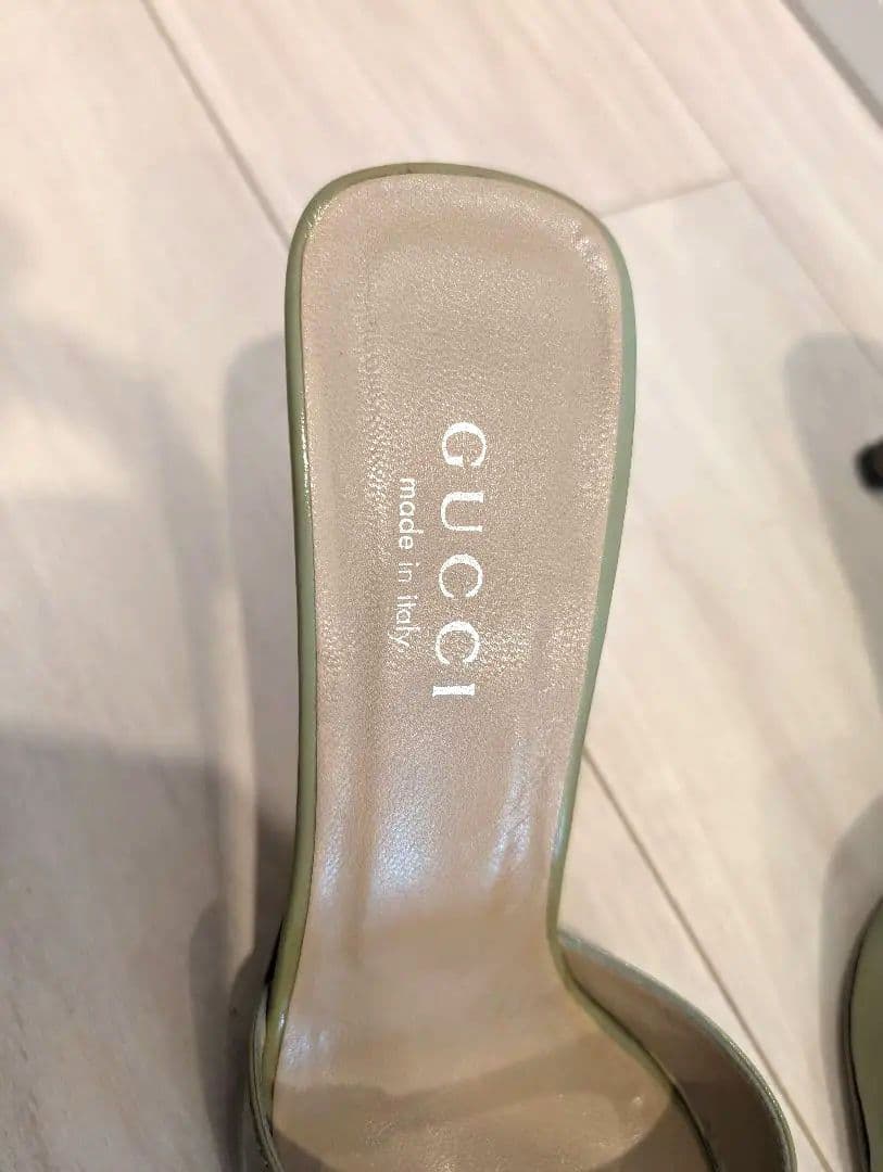 【箱あり】GUCCI　ミュール　サンダル　サイズ37