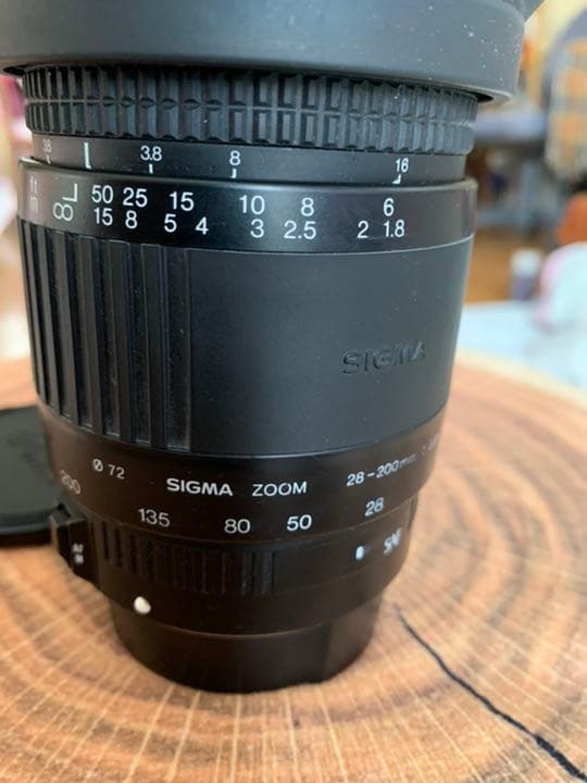SIGMA 72φ ZOOM 28-200mm f3.6-5.6＋フィルター2個