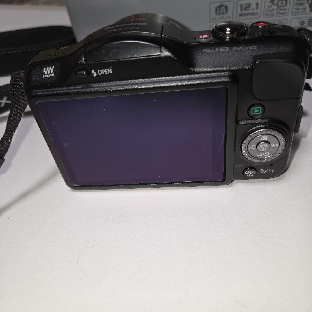 Panasonic LUMIX GF3X-K デジタルカメラ