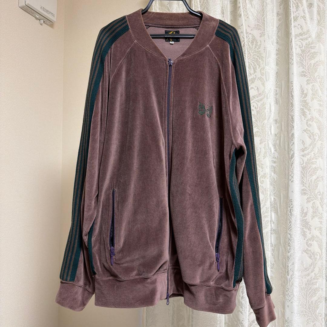 ニードルズ　ベロアトラックジャケット