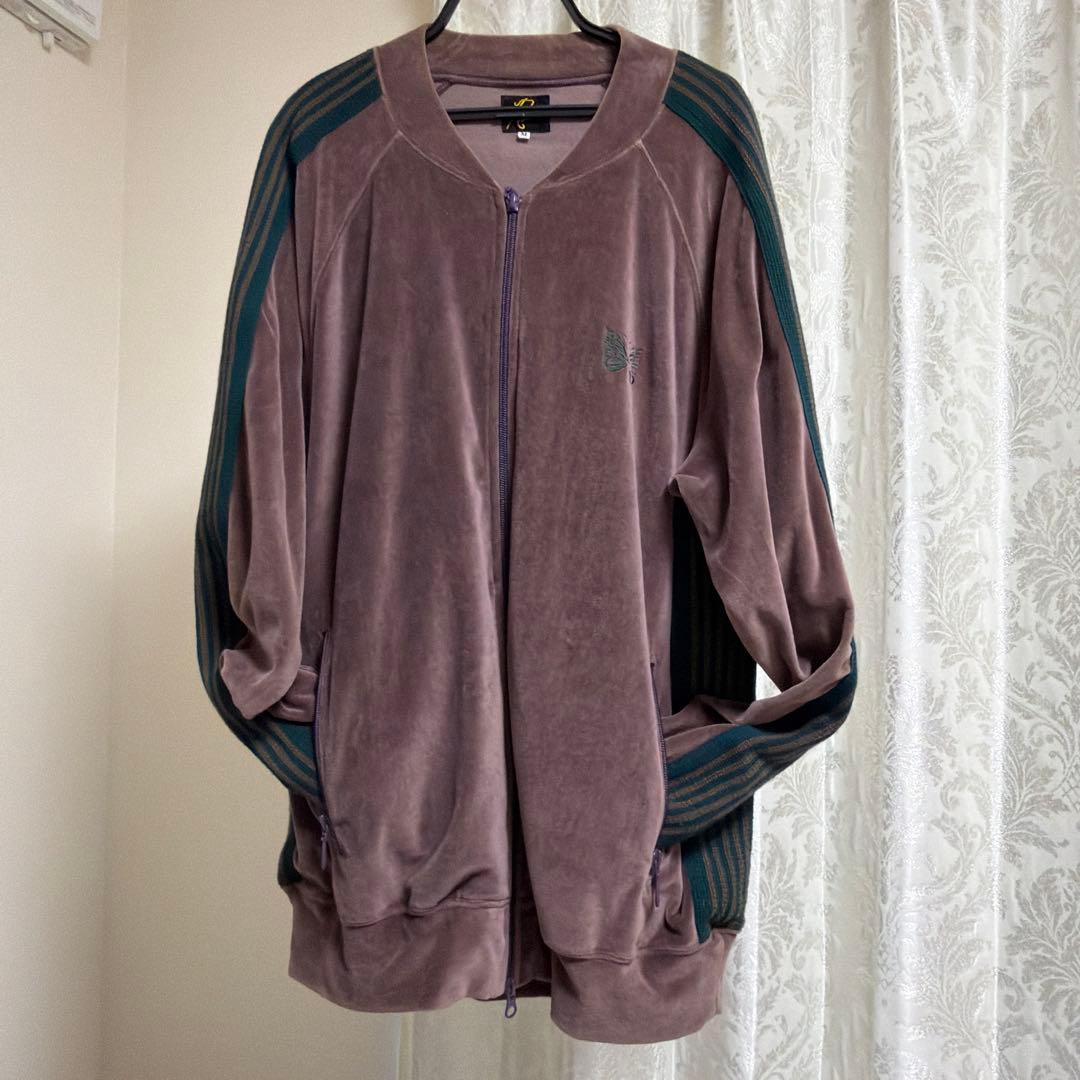 ニードルズ　ベロアトラックジャケット