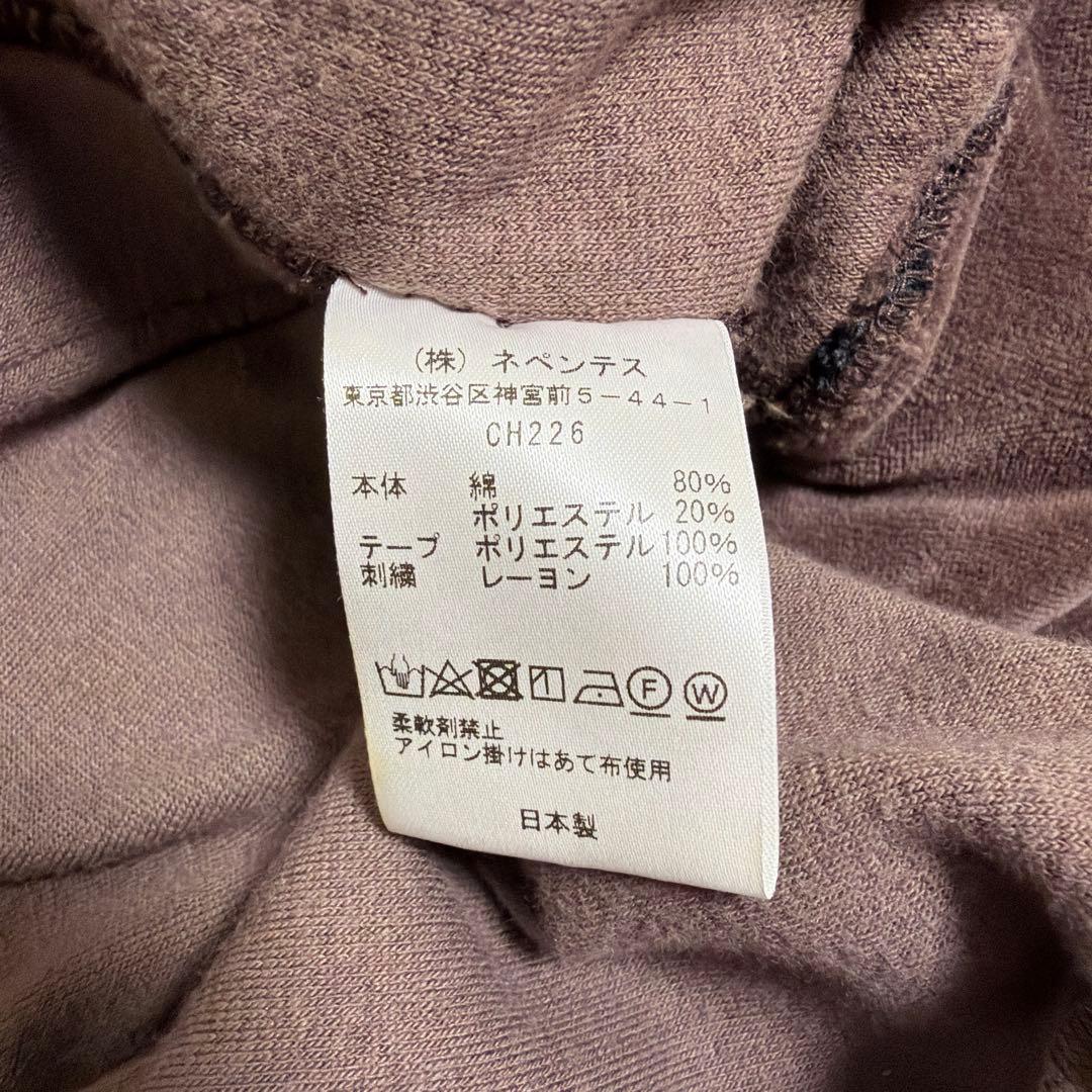 ニードルズ　ベロアトラックジャケット