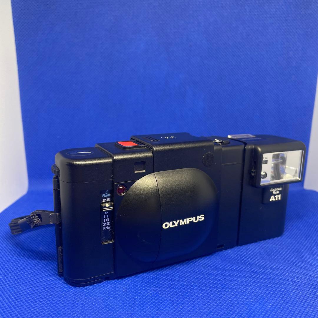 オリンパス OLYMPUS XA + A11／ケース付き