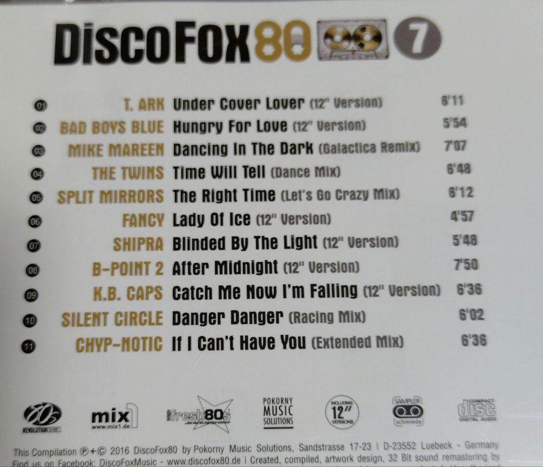 DISCO FOX80 イタロディスコ ダンスミュージック