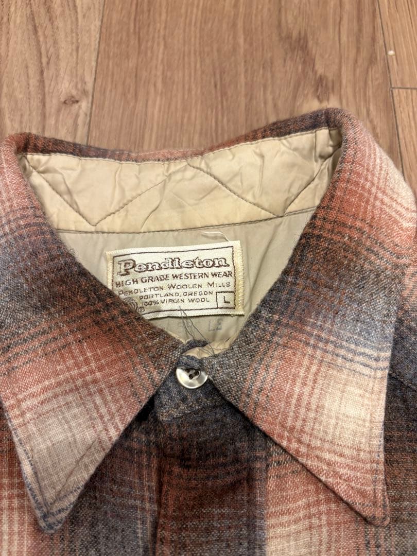 j*j様 70s Pendleton ウエスタンシャツ berberjin即完品
