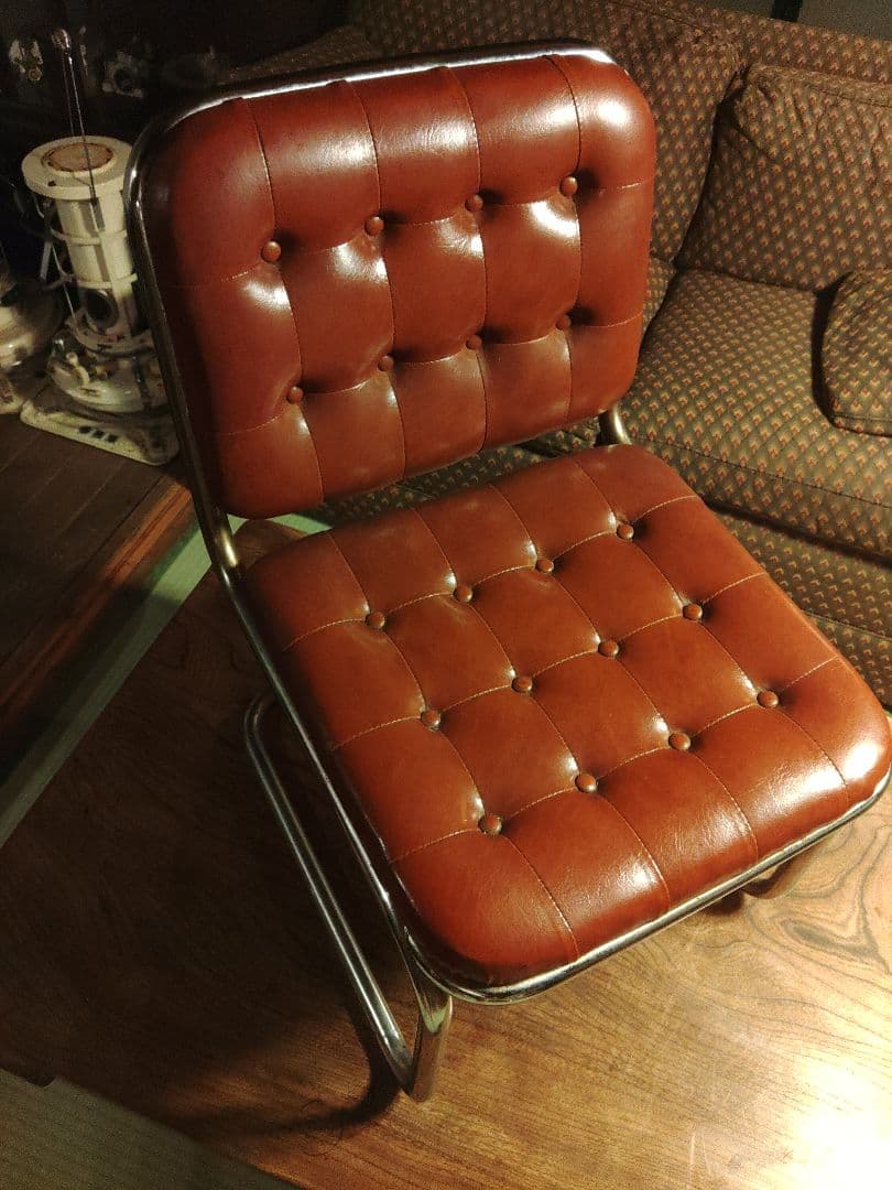 チェスカチェア　カンチレバー　マルセルブロイヤー　リプロ　レトロ　ヴィンテージ