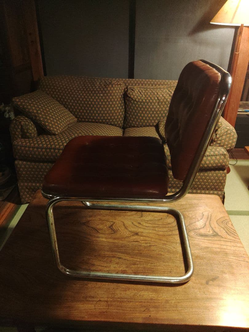 チェスカチェア　カンチレバー　マルセルブロイヤー　リプロ　レトロ　ヴィンテージ