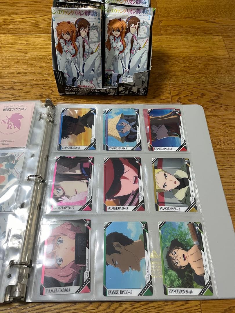 d*7様 アートトレカブック 新世紀エヴァンゲリオン