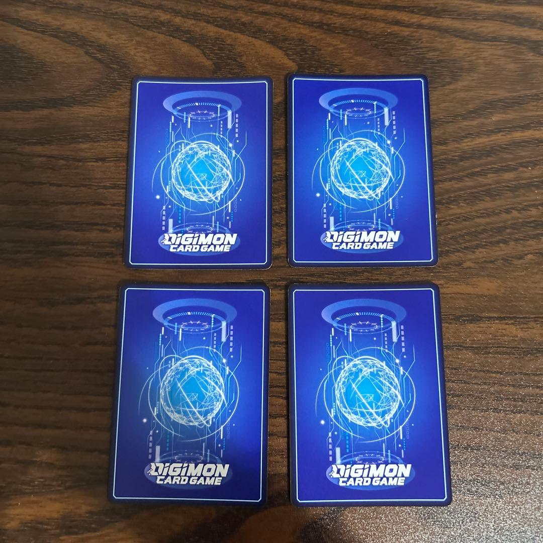 マスティモン/P/プロモ/4枚セット/デジモンカード①