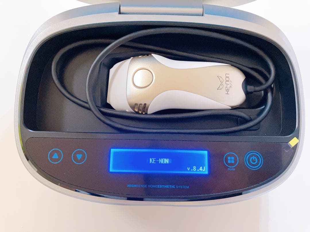 【値下げ】ケノン KENON 光脱毛器 v.8.4 レベル10残496,361回