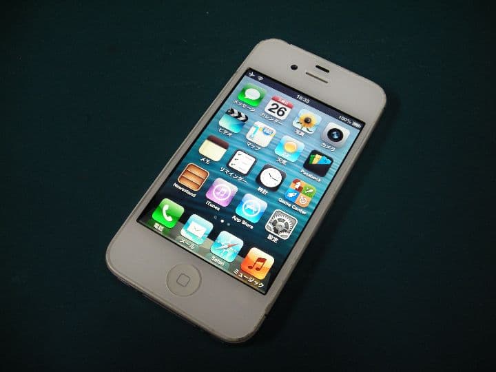 スマートフォン本体 iPhone4s 16GB softbank No707