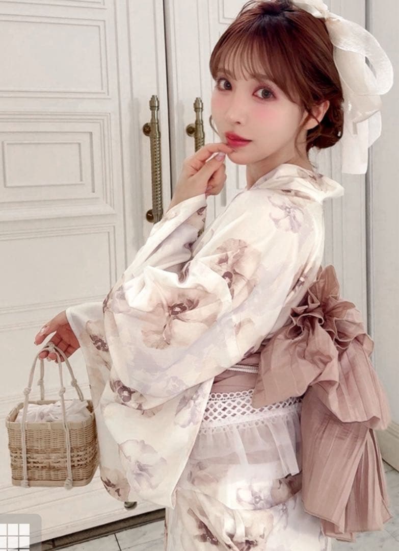 GRL 3点セット 2way花柄セパレート浴衣 fy025