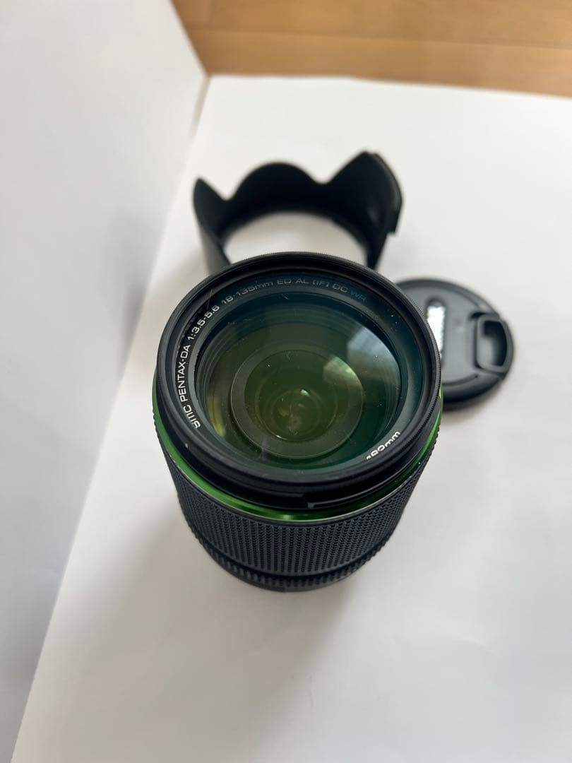 【ほぼ未使用】PENTAX 18-135mm レンズ　Marumiフィルター付