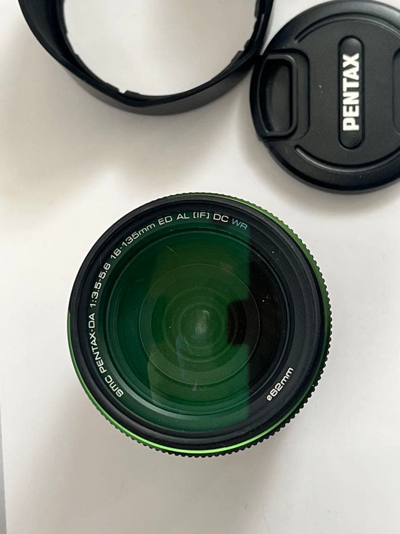 【ほぼ未使用】PENTAX 18-135mm レンズ　Marumiフィルター付