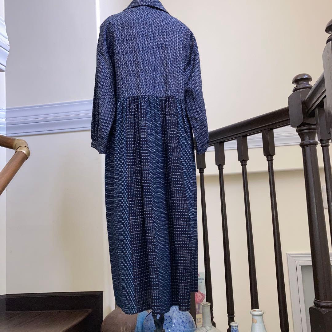 古布リメイクワンピース