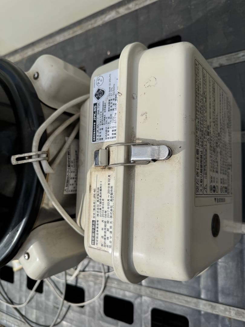 とし様購入品長府灯油バーナー、風呂ボイラー