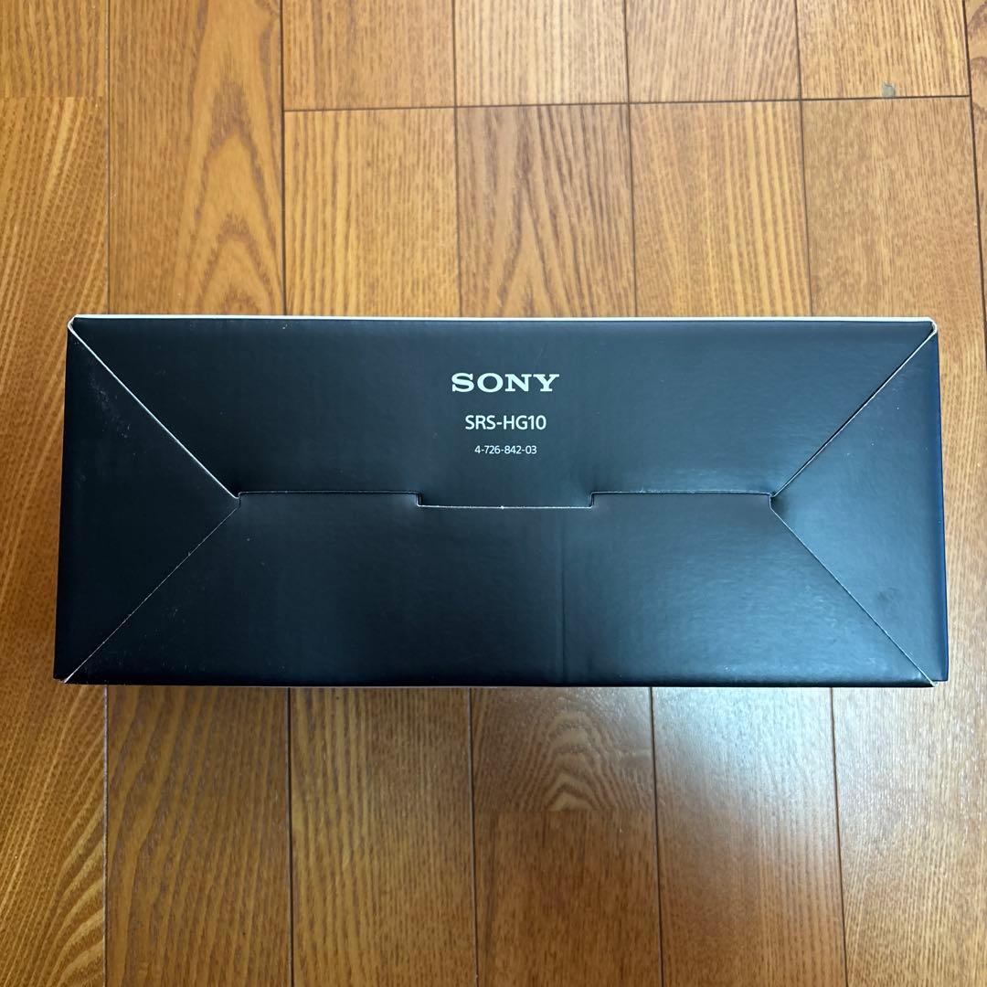新品・未開封　SONY SRS-HG10(B)　h.ear go 2