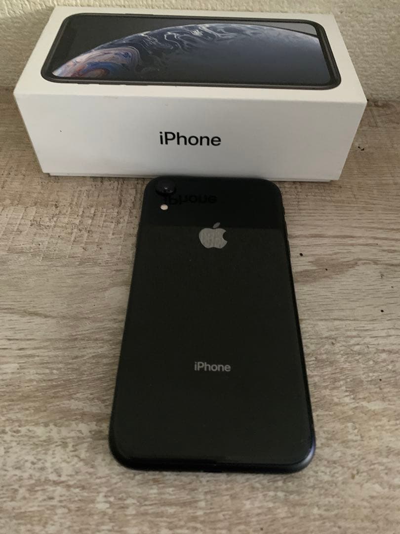 【訳あり未使用品】iPhone XR 128GBブラック 本体