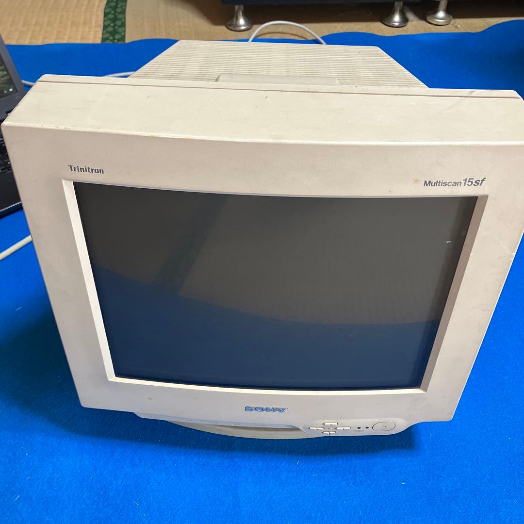 SONY トリニトロン　モニター　CPD-15SF7 ディスプレイ　動作確認済み