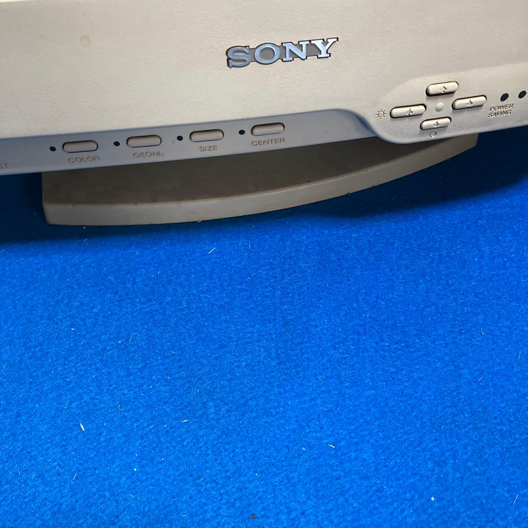 SONY トリニトロン　モニター　CPD-15SF7 ディスプレイ　動作確認済み